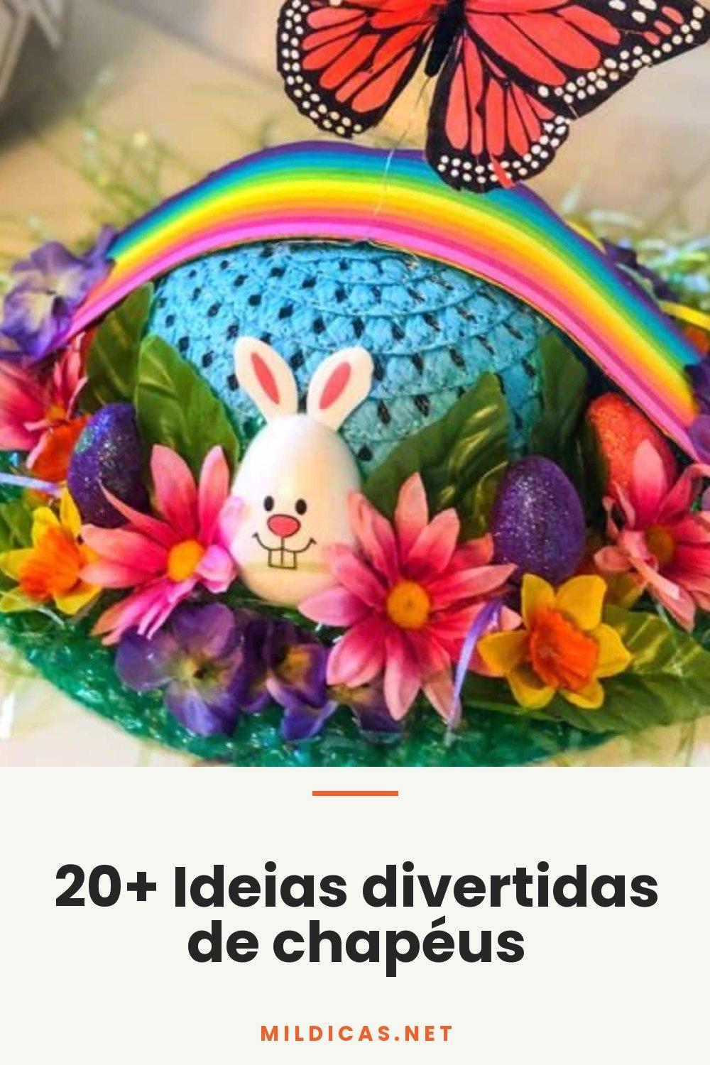 20+ Ideias divertidas de chapéus