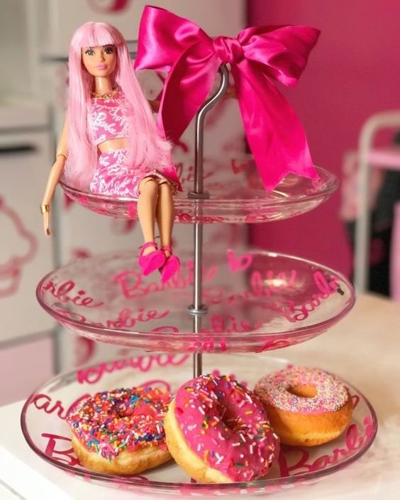 Ideias decoracao de festa barbie doces