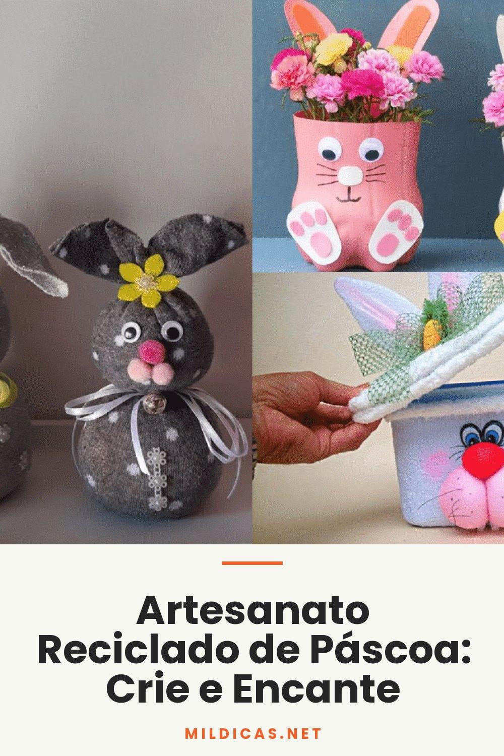 Artesanato Reciclado de Páscoa: Crie e Encante