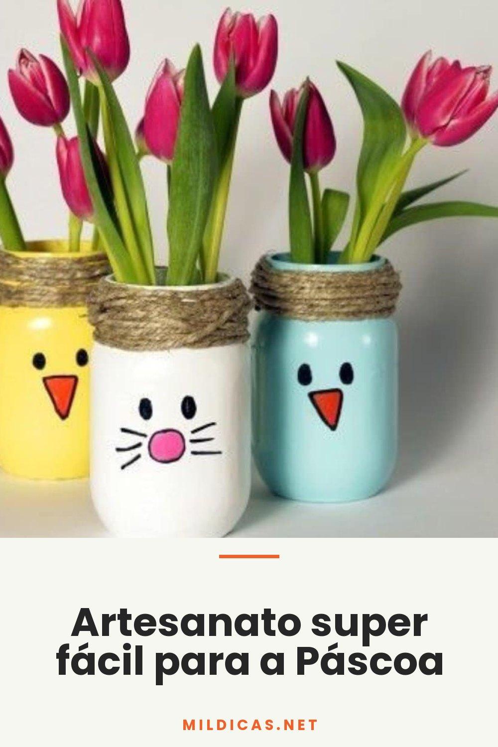 Artesanato super fácil para a Páscoa