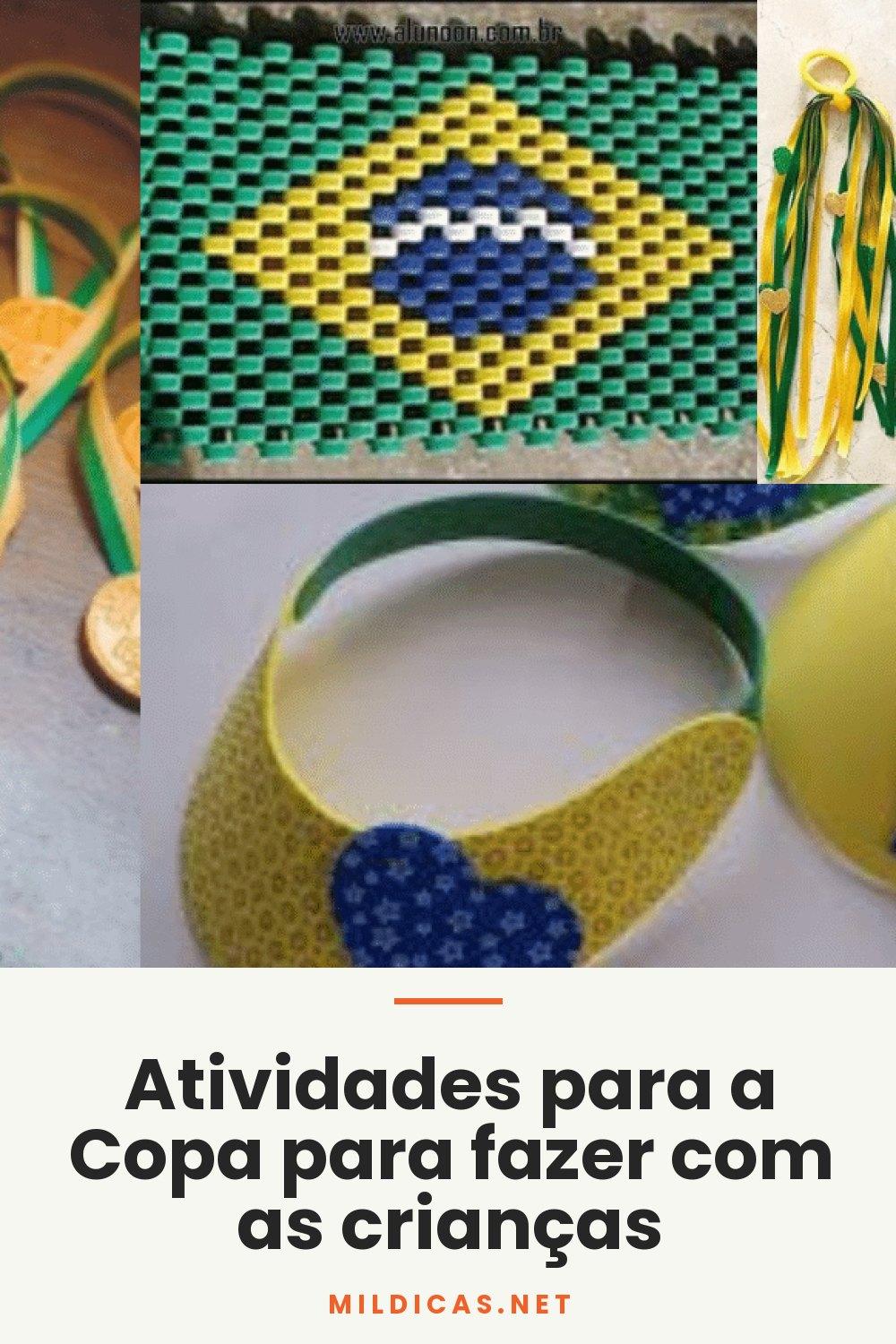Atividades para a Copa para fazer com as crianças