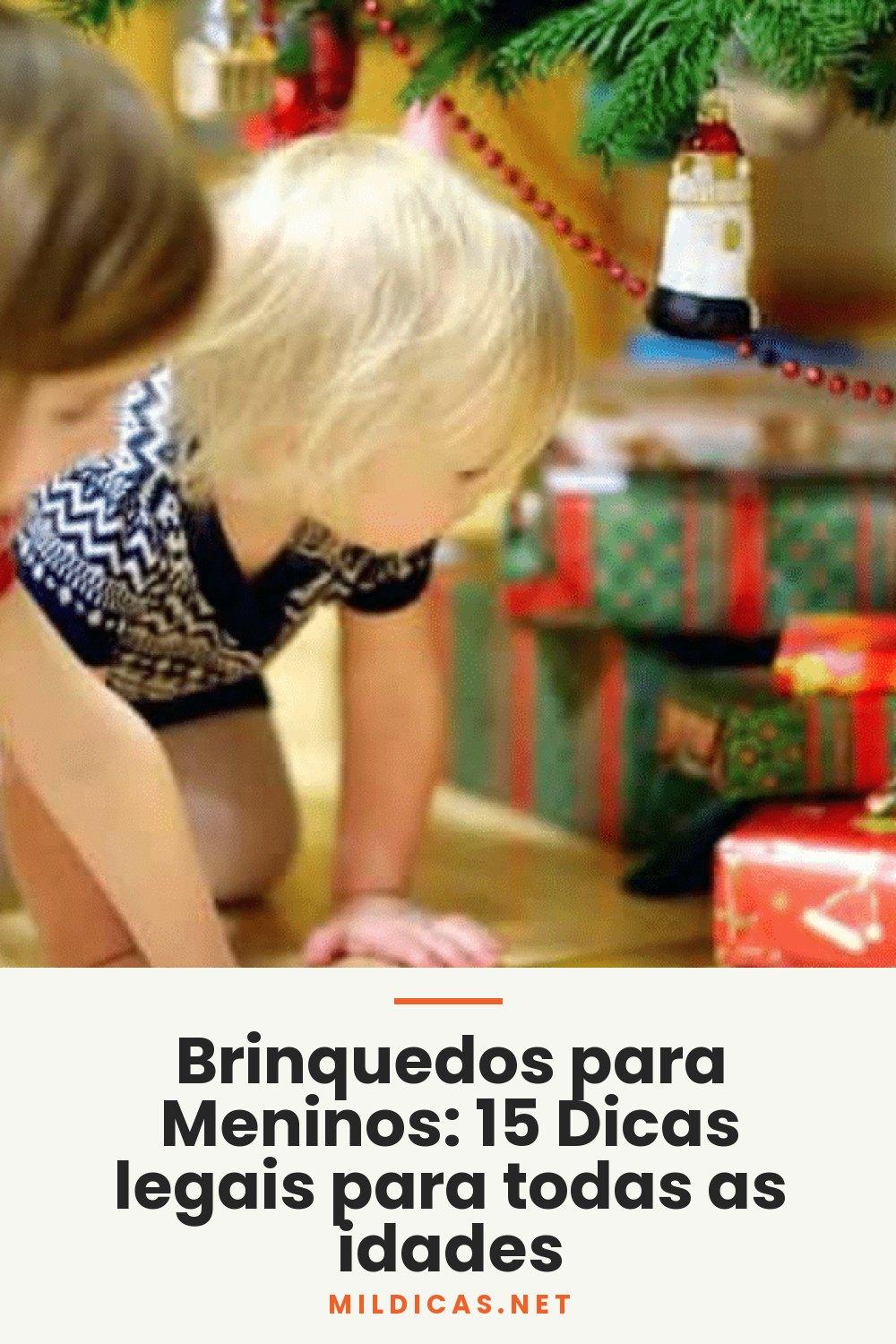 Brinquedos para Meninos: 15 Dicas legais para todas as idades
