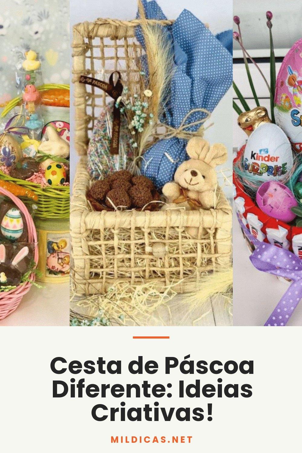 Cesta de Páscoa Diferente: Ideias Criativas!