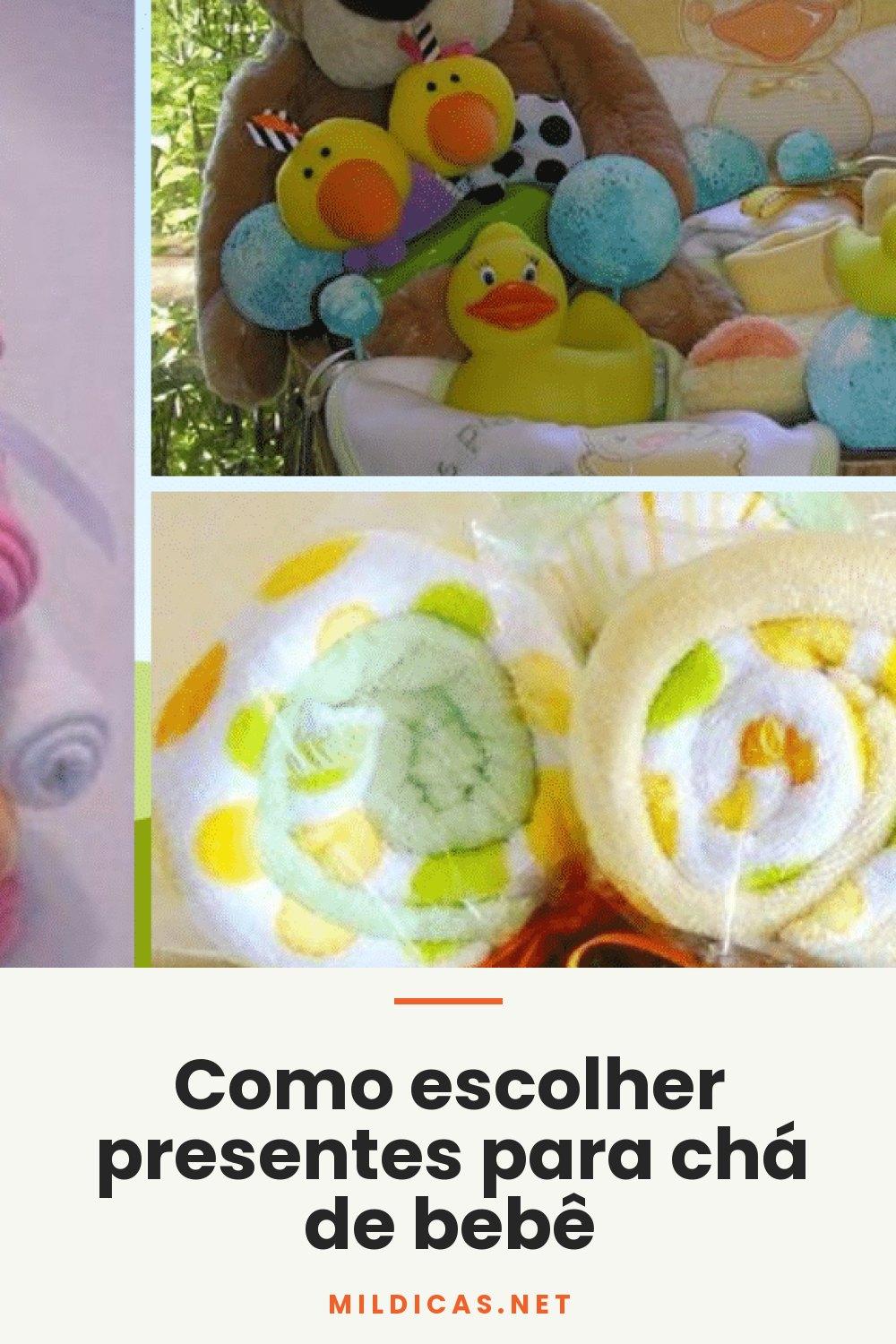 Como escolher presentes para chá de bebê