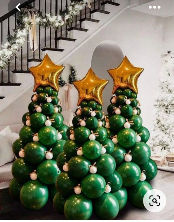 decoracao de natal com baloes 5