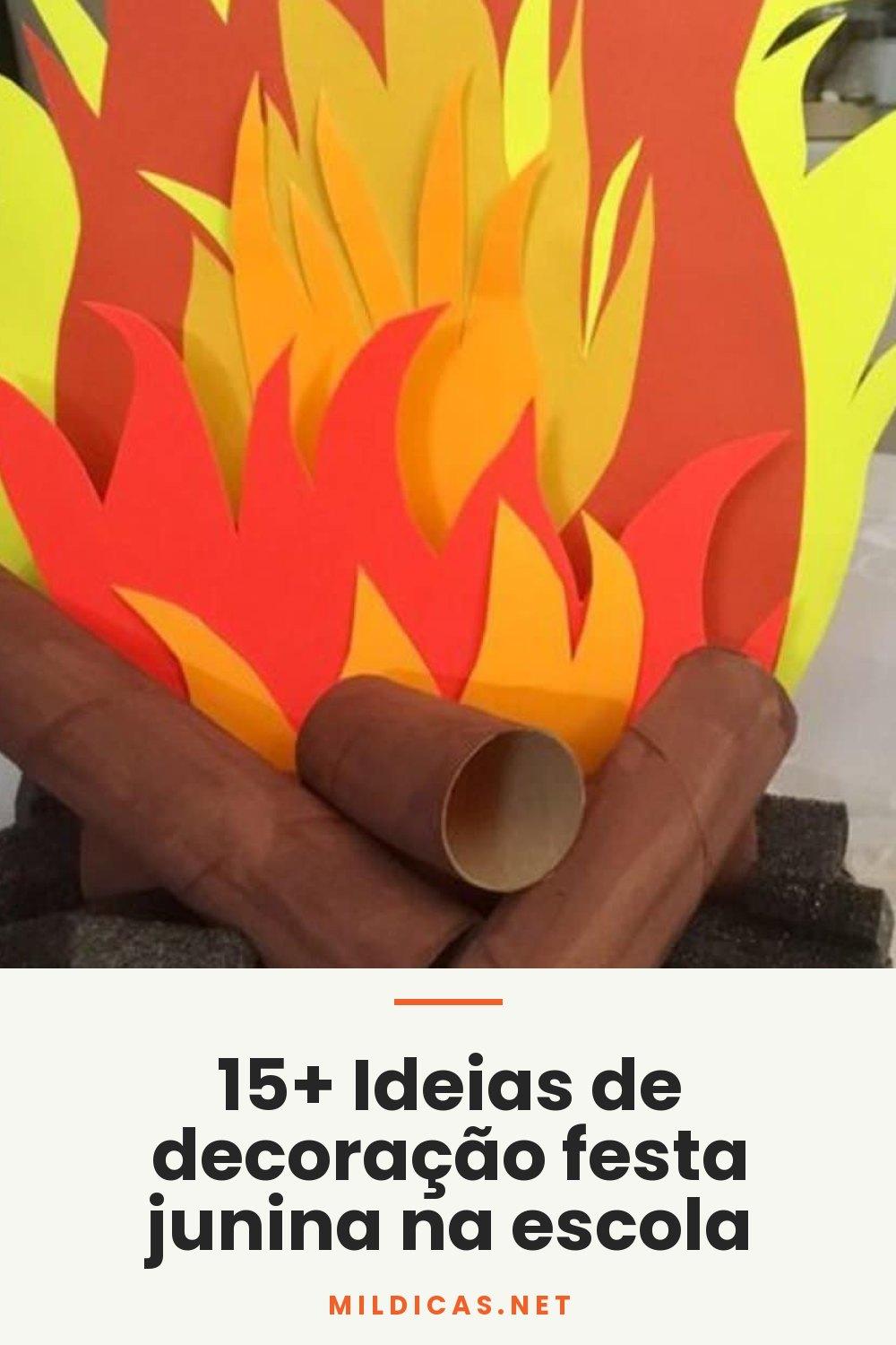 15+ Ideias de decoração festa junina na escola