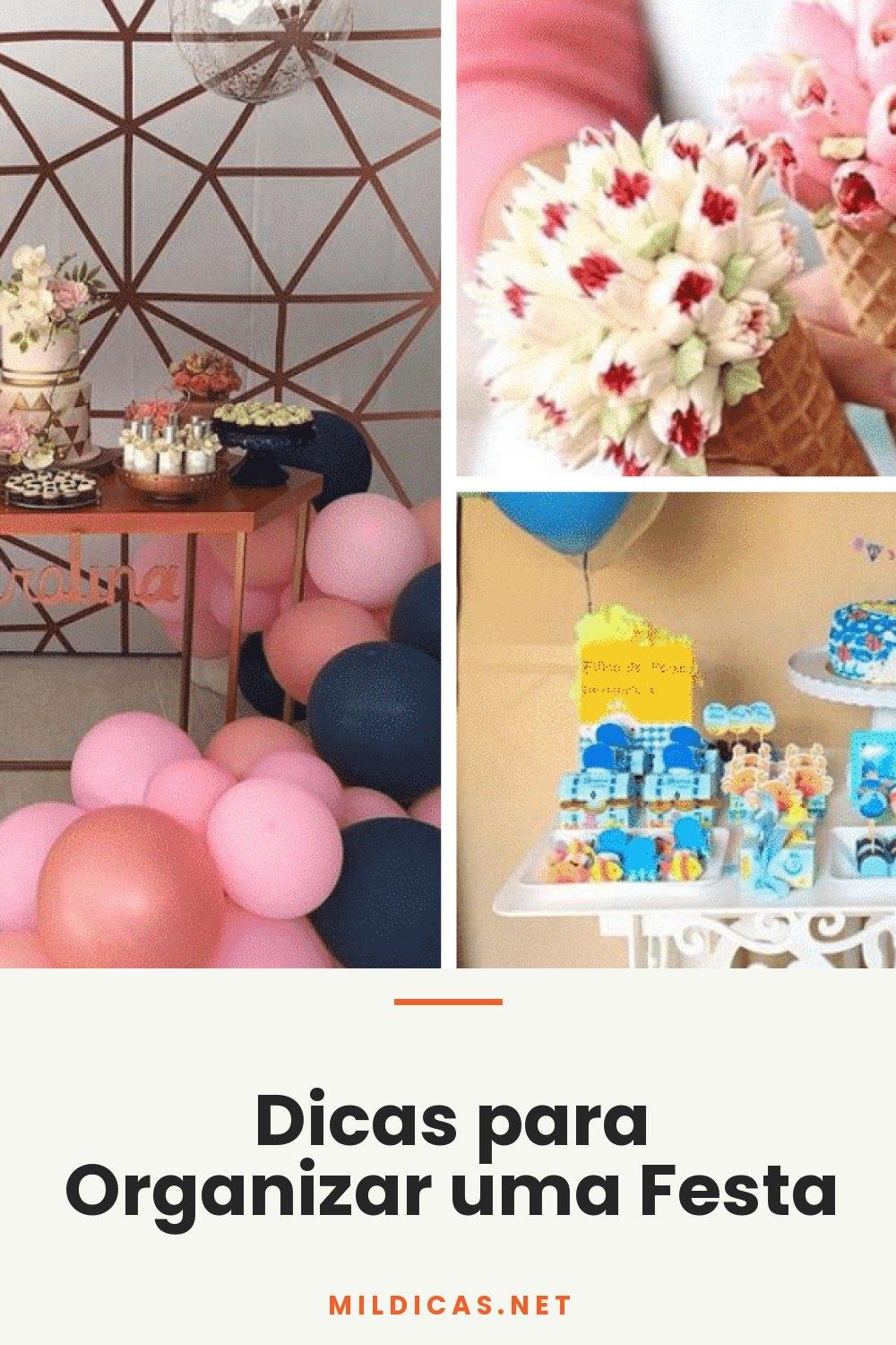 Dicas para Organizar uma Festa