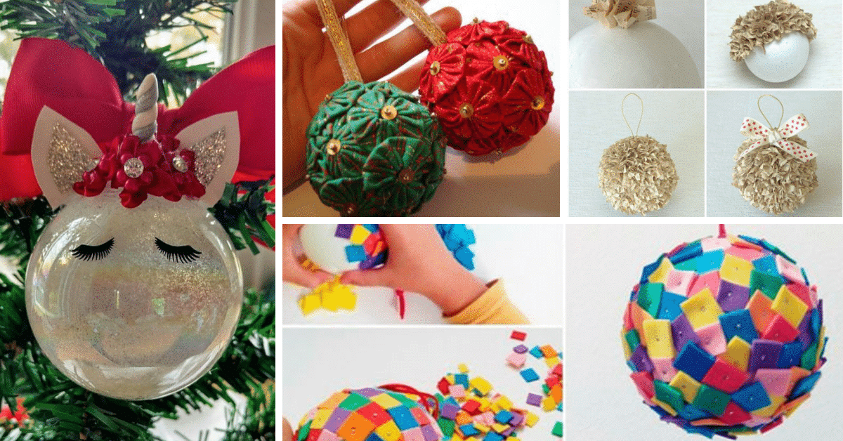 diy bola natal