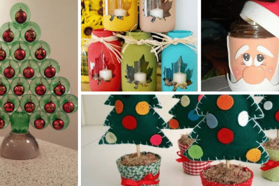 Enfeites De Natal: Ideias De Artesanato Para Se Inspirar