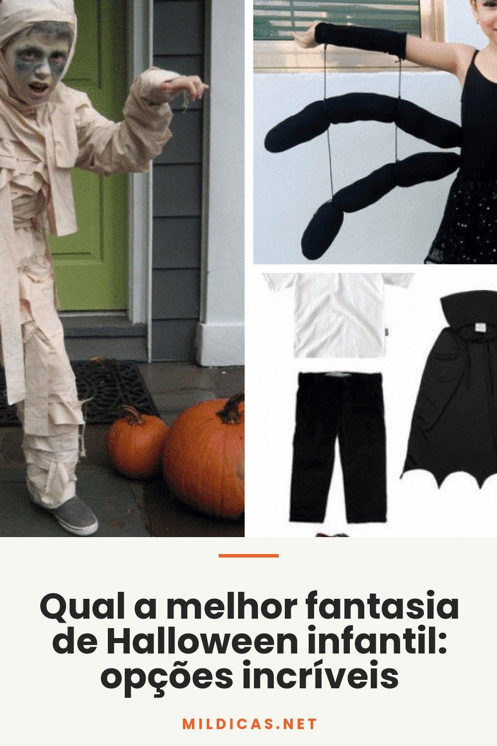 Qual a melhor fantasia de Halloween infantil: opções incríveis