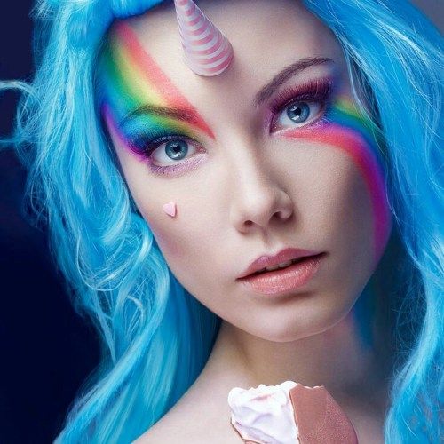 fantasia unicornio carnaval maquiagem 5