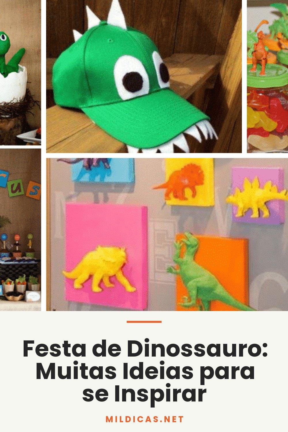 Festa de Dinossauro: Muitas Ideias para se Inspirar