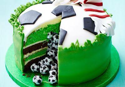 festa futebol bolo criativo