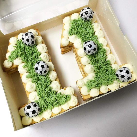 festa futebol bolo decorado