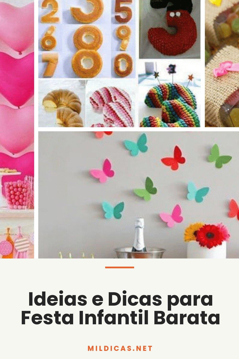 Ideias e Dicas para Festa Infantil Barata