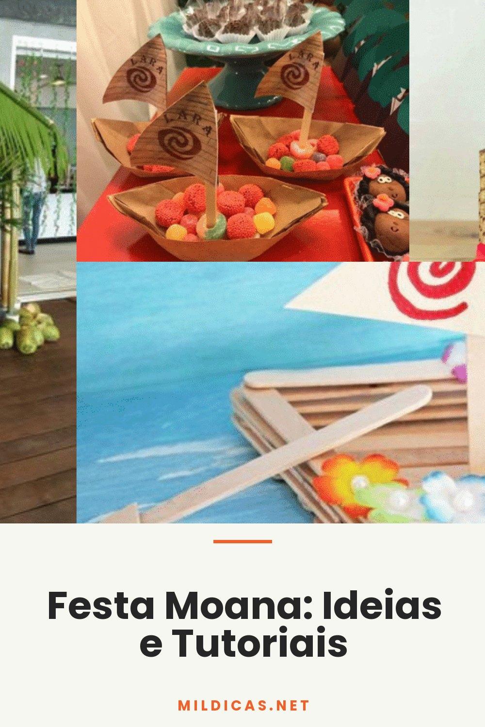 Festa Moana: Ideias e Tutoriais