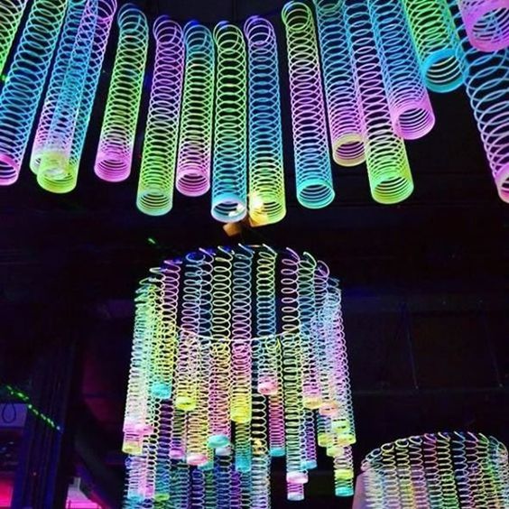festa neon ideias criativas 1