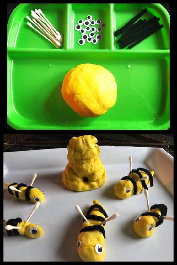 ideias abelhas para fazer com os mais pequenos 14