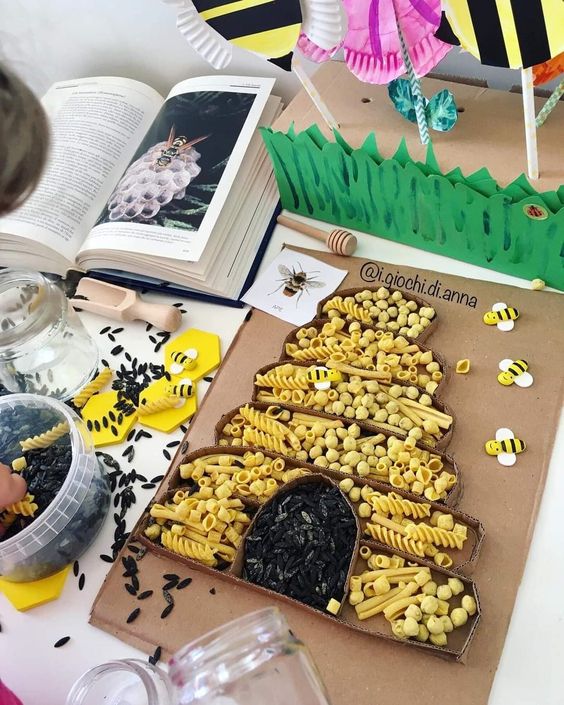 ideias abelhas para fazer com os mais pequenos 3