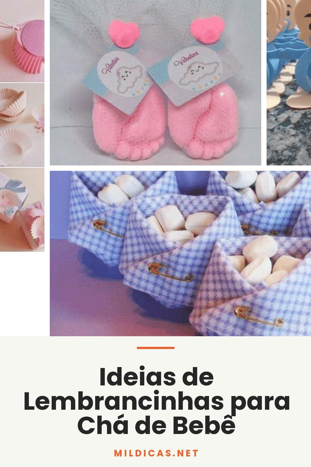 Ideias de Lembrancinhas para Chá de Bebê