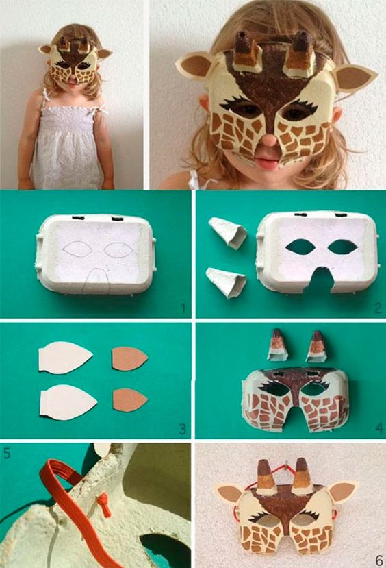 ideias de mascaras carnaval material reciclado