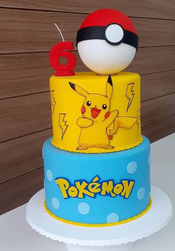 ideias festa pokemon bolo 1 Copia