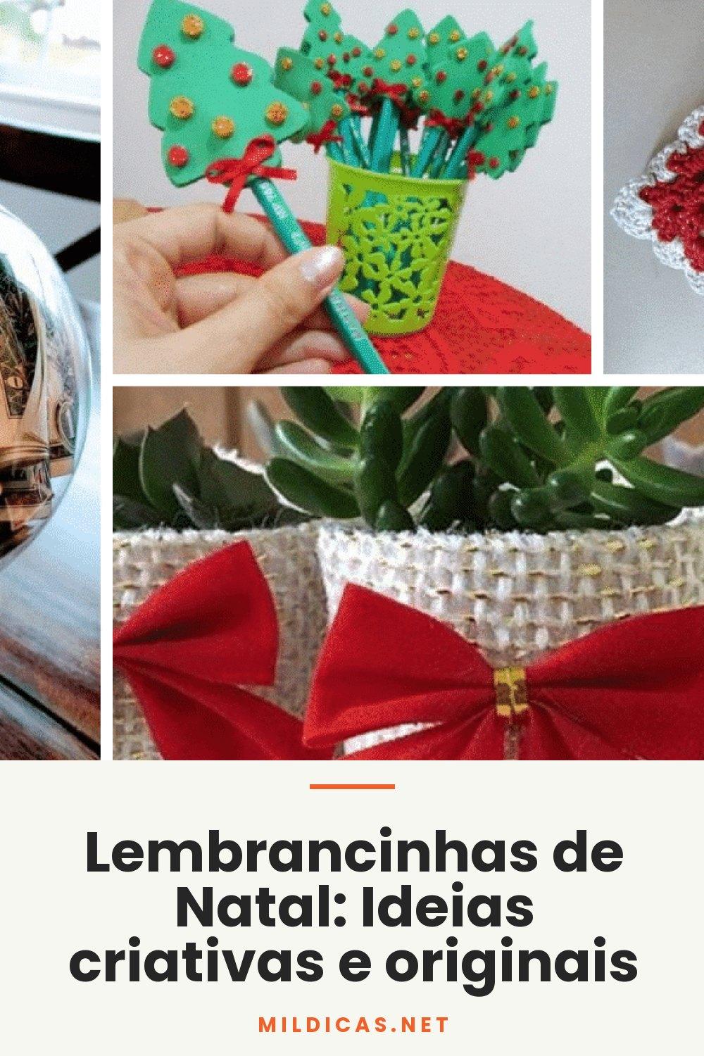 Lembrancinhas de Natal: Ideias criativas e originais