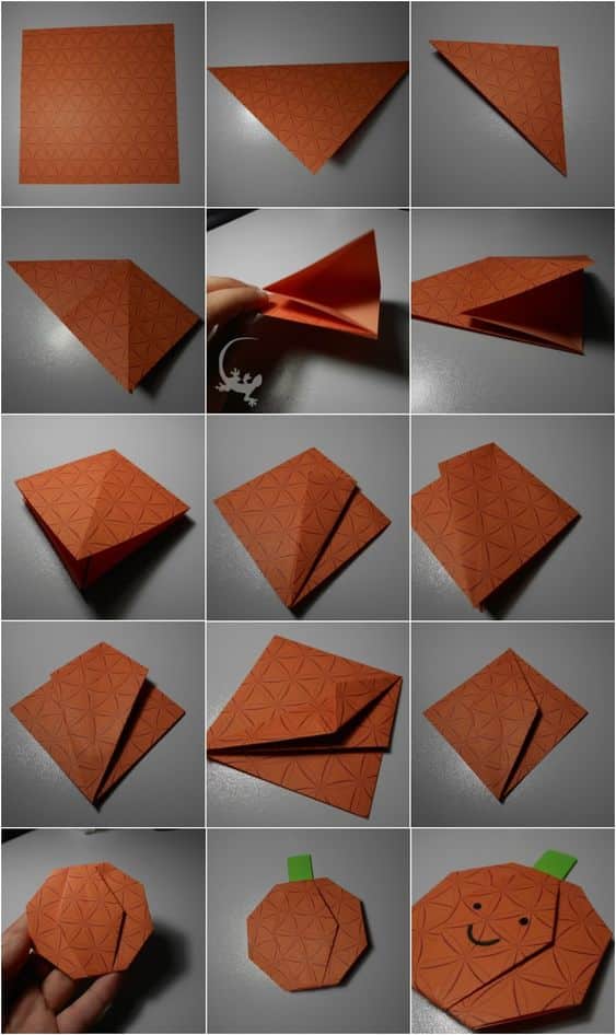 origami divertido para o halloween 2