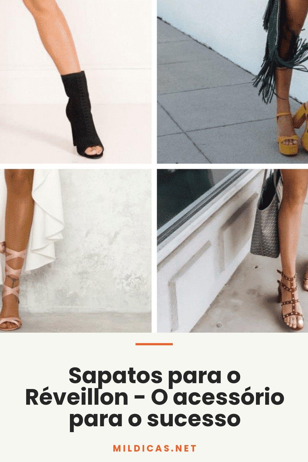 Sapatos para o Réveillon - O acessório para o sucesso